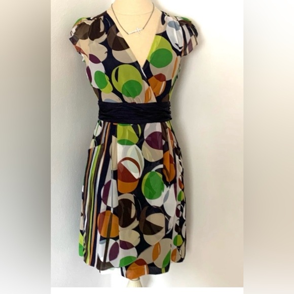 Moulinette Soeurs Multicolor Midi Dress - Picture 2 of 11